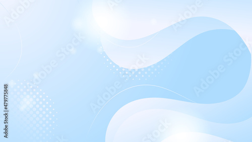 Abstract light blue background