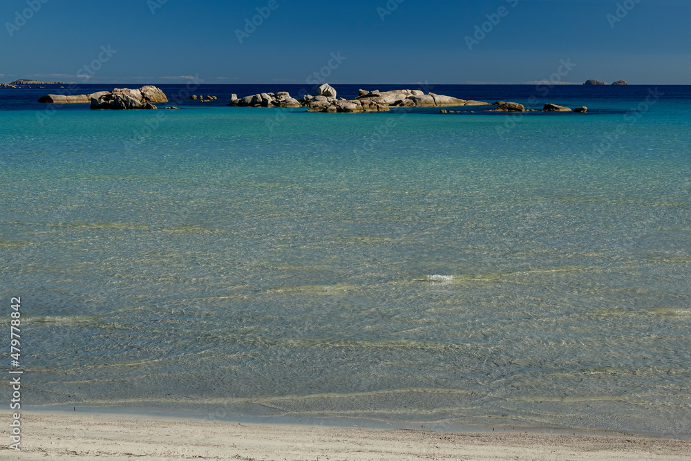 Corse, plage de Santa Giulia