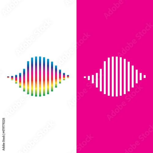 Free Download Sound waves vector illustration design - GFXLoad