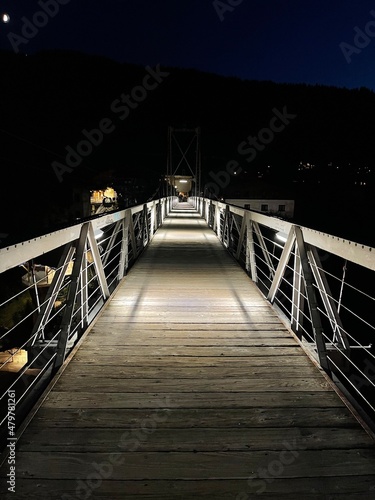 bridge at night