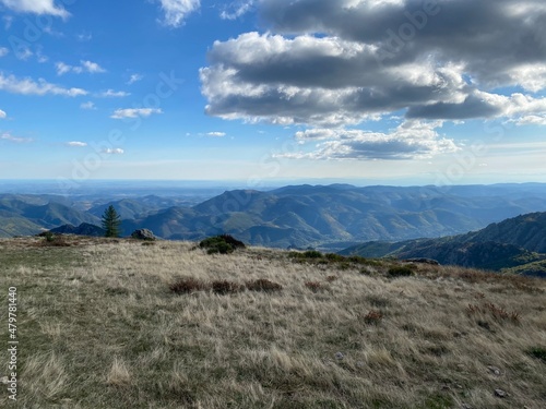landscape with sky and clouds