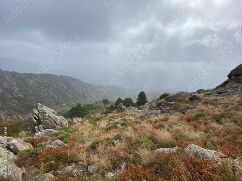 landscape with clouds