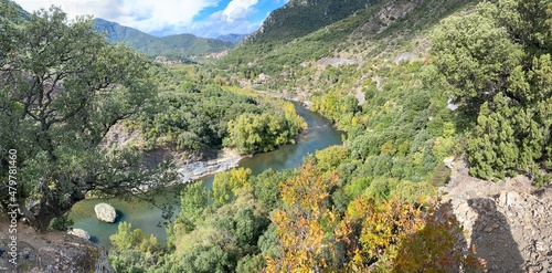mountain river in the mountains