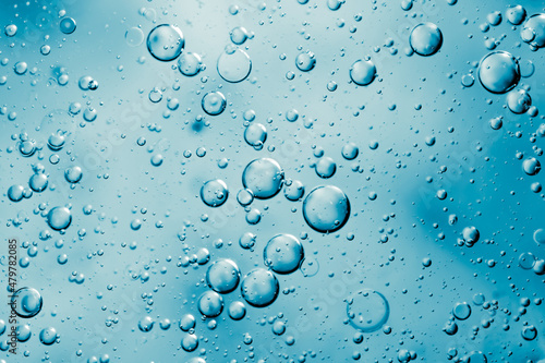 water drops on a blue background. texture