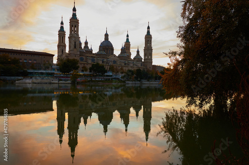 Basilica del Pilar in Zaragoza Spain © Javier