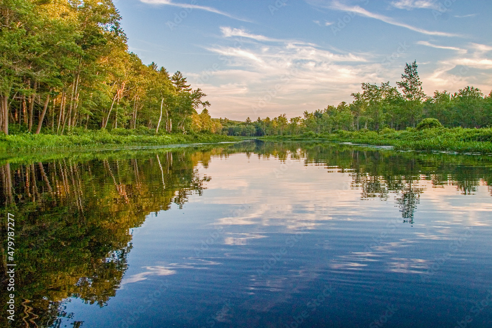 The Tully River in Royalston, Massachusetts The Tully River in Royalston, Massachusetts
