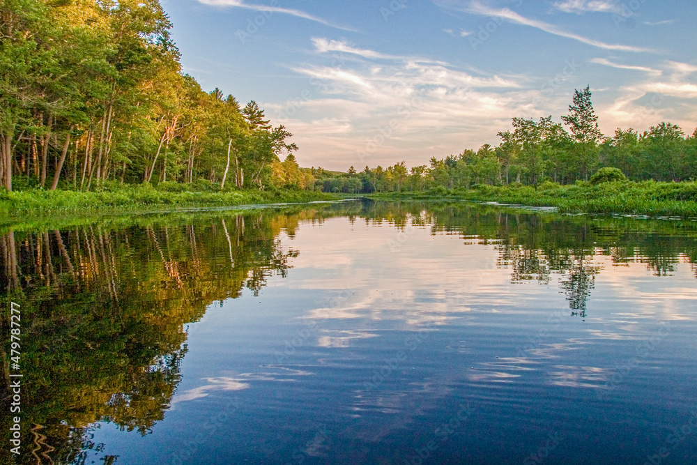 The Tully River in Royalston, Massachusetts