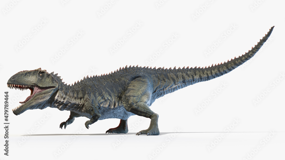 3d rendered illustration of a Giganotosaurus 3d rendered illustration of a Giganotosaurus