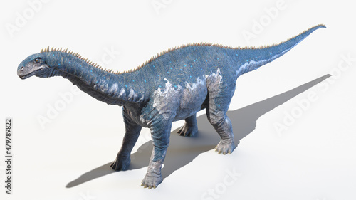 3d rendered illustration of an Isanosaurus