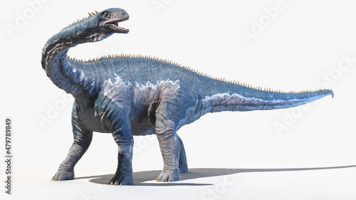 3d rendered illustration of an Isanosaurus photo