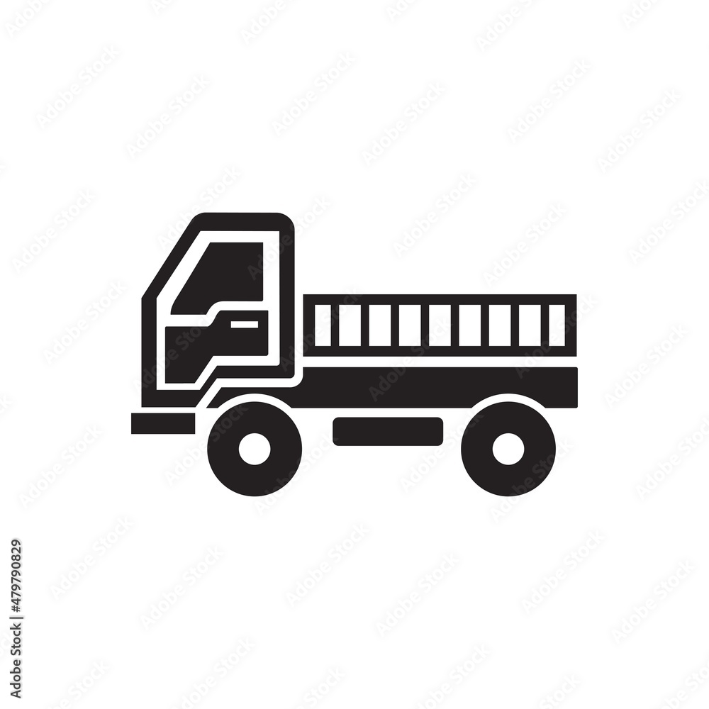 Delivery van icon ( vector illustration )