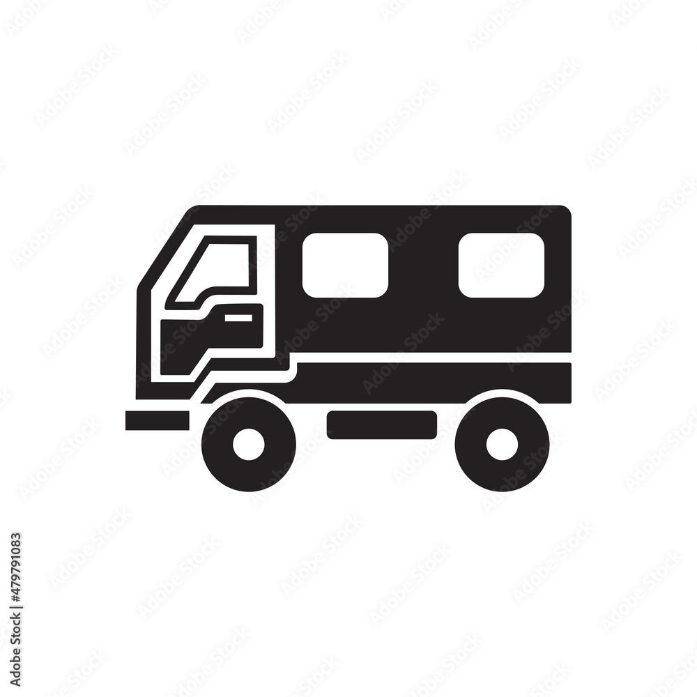 Public transport icon ( vector illustration )