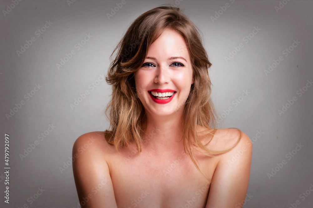 Attractive woman headshot Attractive woman headshot