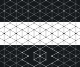 Geometric pattern lines, abstract geometric triangle gesign pattern square