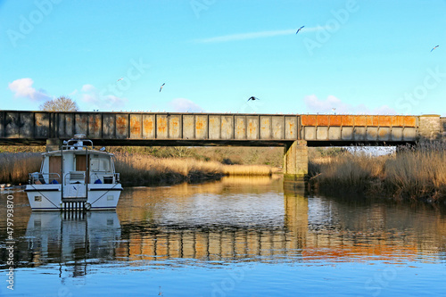 Bridge over the River Teign, Devon	
