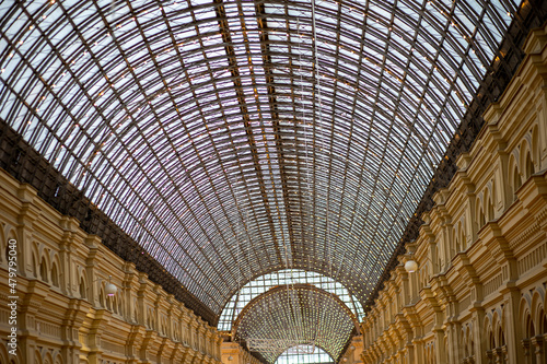 ceiling of the church