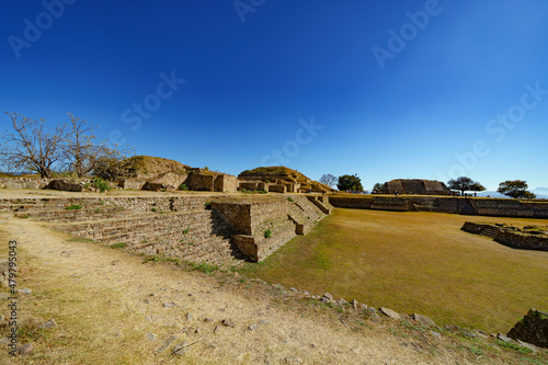 Mayan ruins in Monte Alban, Mexico