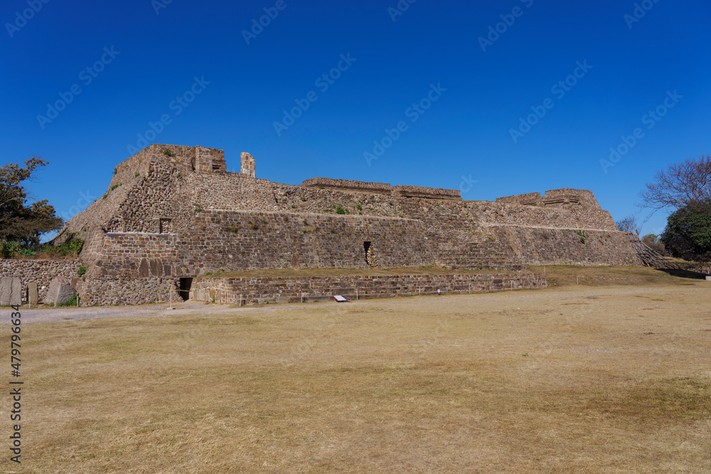 Mayan ruins in Monte Alban, Mexico