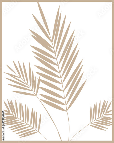 Botanical wall art abstract vector.Foliage line drawing.Neutral boho art print set.Minimal mid century wall art print for bedroom decor.Gallery decor poster,terracota colors.Vector illustration.