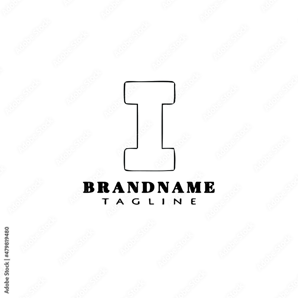 dumbbell cartoon icon design template logo isolated vector illustration dumbbell cartoon icon design template logo isolated vector illustration