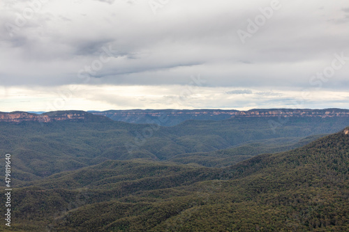 Photograph of Jamison Valley in the Blue Mountains in Australia