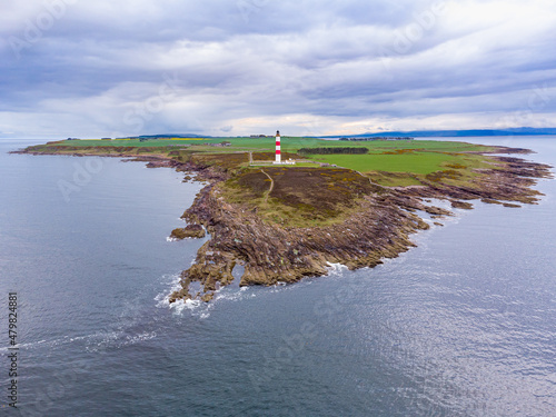 Approaching Target Ness Lighthouse photo