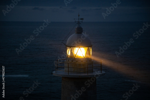 Santa Catalina Lighthouse at dusk