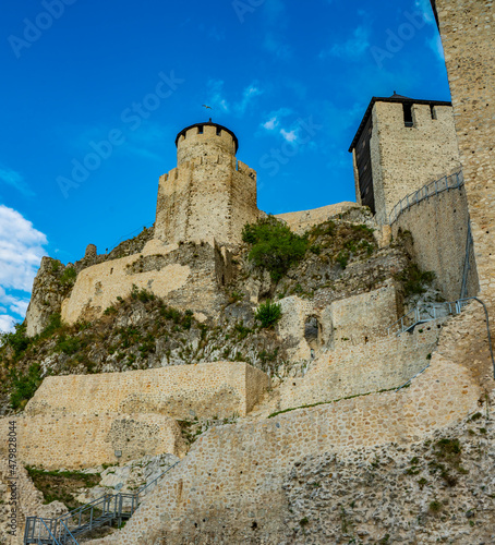 Golubac fortress in Serbia