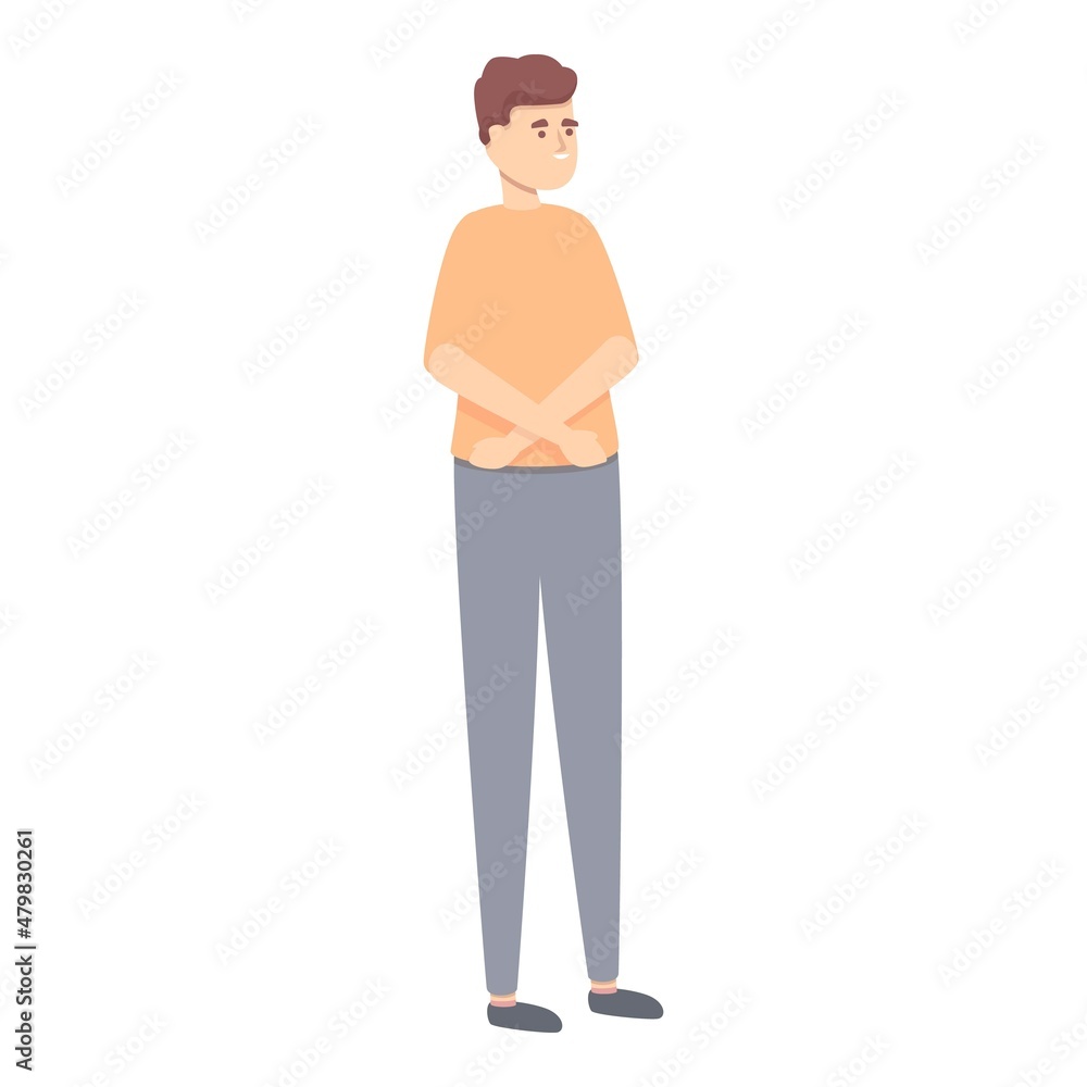 Healthy patient icon cartoon vector. Doctor care. Hospital nurse Healthy patient icon cartoon vector. Doctor care. Hospital nurse