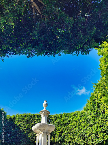 Escultura en una plaza