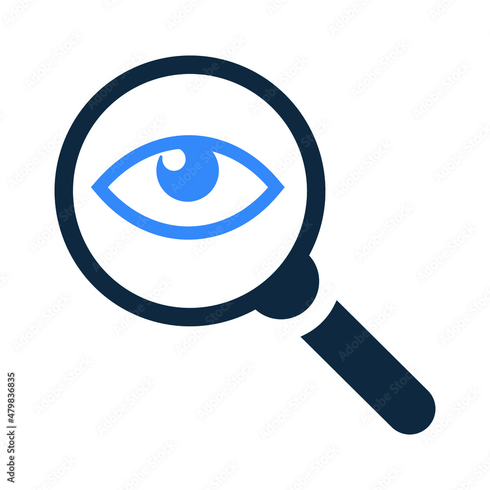 Explore, discover, investigate, look, search icon. Editable vector graphics. Explore, discover, investigate, look, search icon. Editable vector graphics.