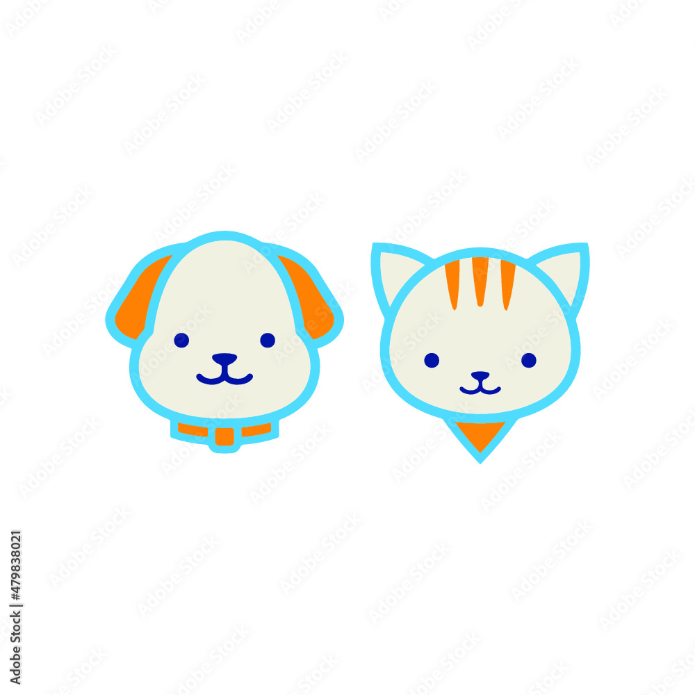 baby child dog and cat logo baby child dog and cat logo