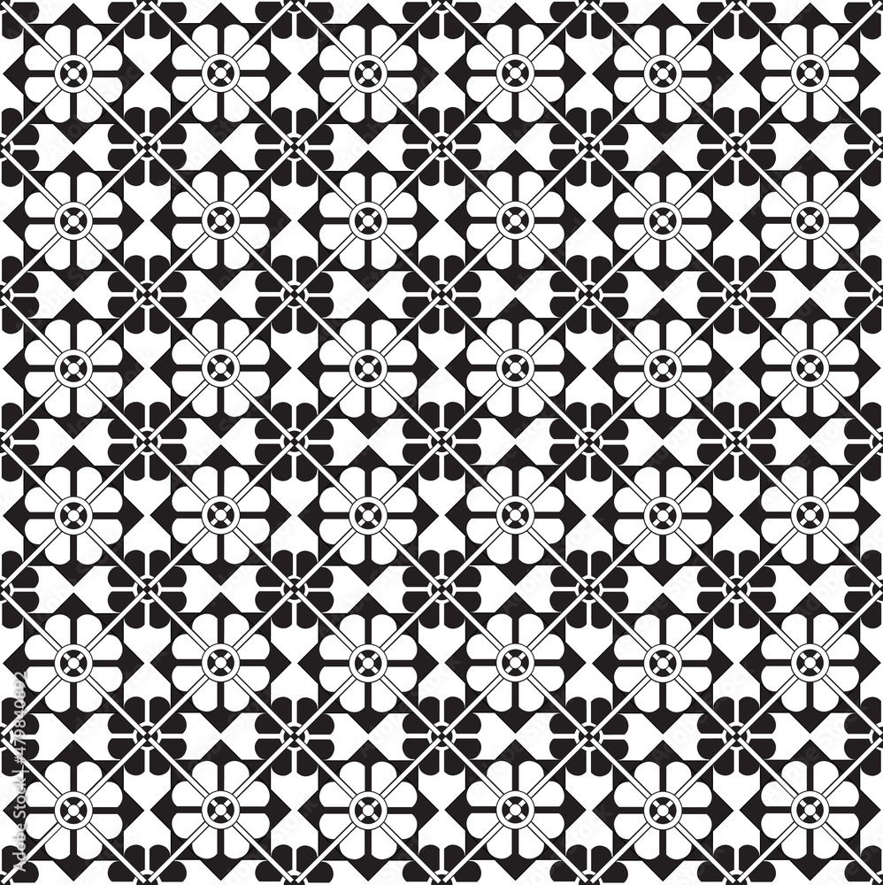 Abstract arabesque seamless pattern. Linear floral ornament. Artistic geometric backdrop. Great for fabric and textile, wallpaper or package background design Abstract arabesque seamless pattern. Linear floral ornament. Artistic geometric backdrop. Great for fabric and textile, wallpaper or package background design
