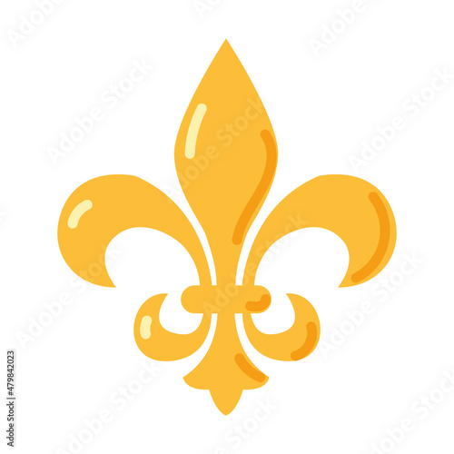gold fleur de lis