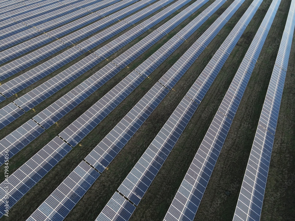 Solar Farm from above Solar Farm from above