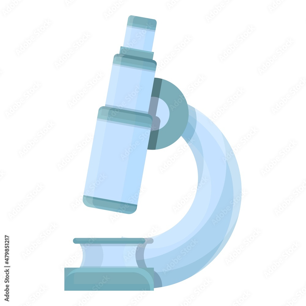 Lab microscope icon cartoon vector. Research laboratory. Medical science Lab microscope icon cartoon vector. Research laboratory. Medical science