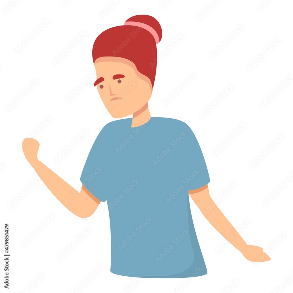 Menopause hormone icon cartoon vector. Woman health. Female fertility Menopause hormone icon cartoon vector. Woman health. Female fertility