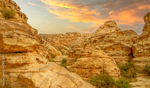 Jordan very spectacular landscapes
