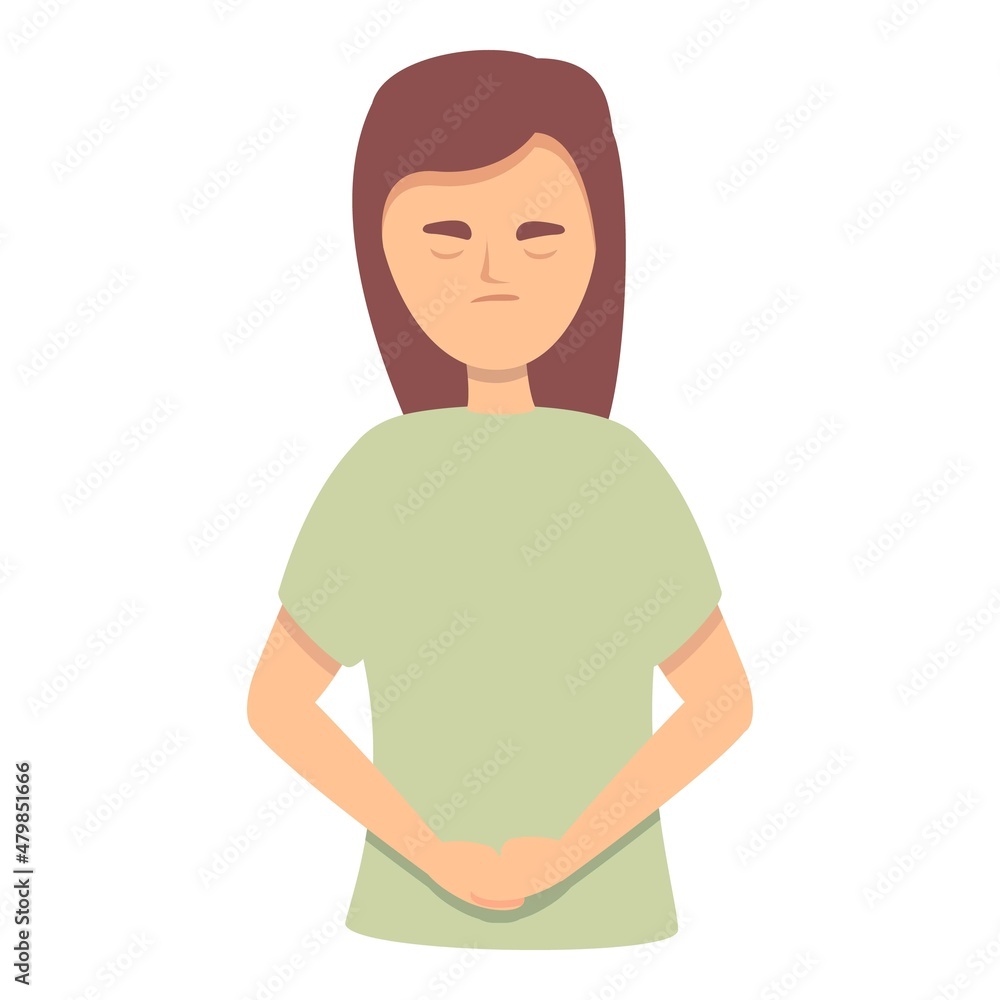 Body menopause icon cartoon vector. Woman cycle. Female health Body menopause icon cartoon vector. Woman cycle. Female health