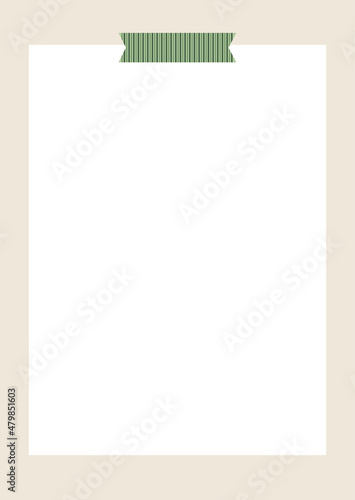 Penpal letter A4 printable