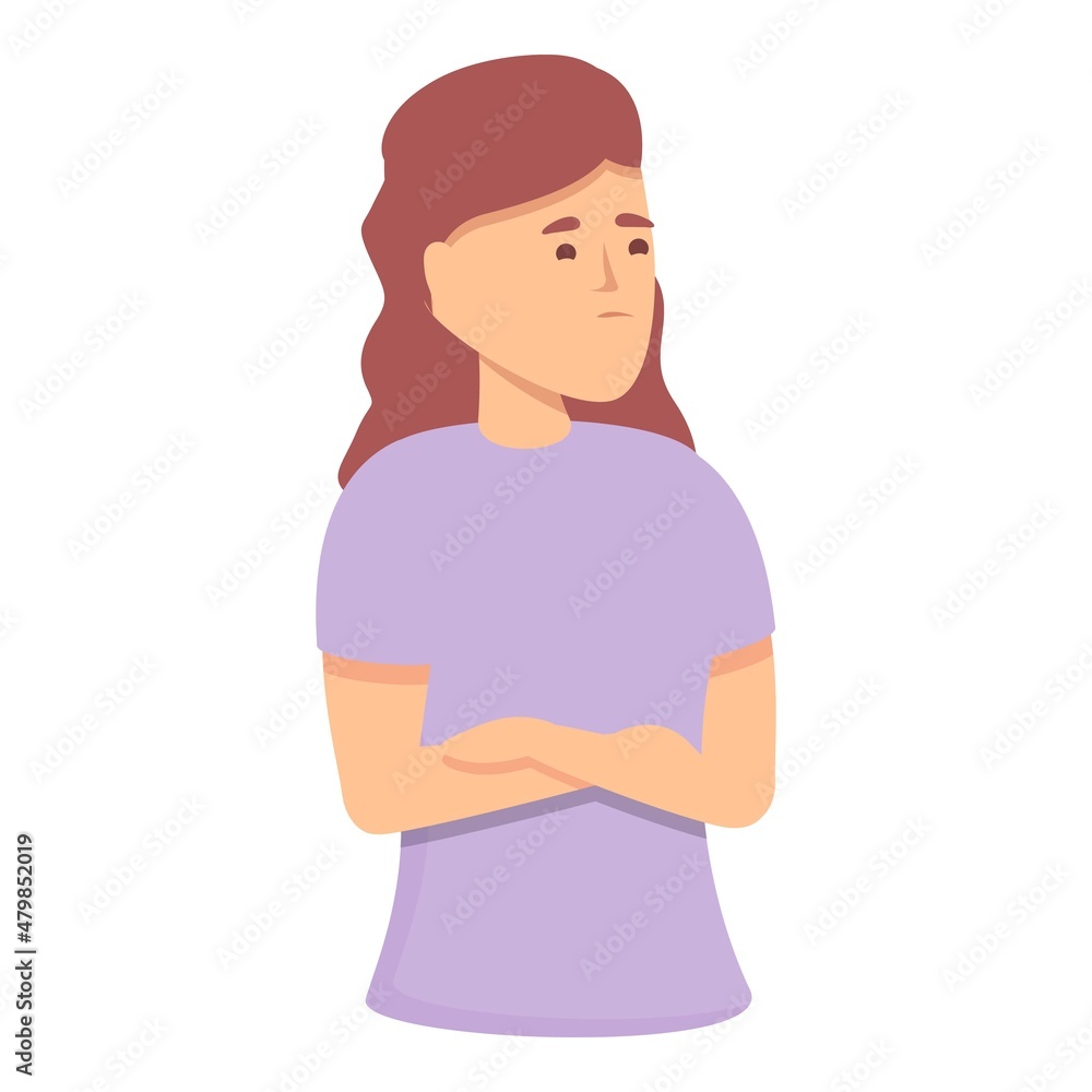 Menopause hurt icon cartoon vector. Female health. Hormone cycle Menopause hurt icon cartoon vector. Female health. Hormone cycle