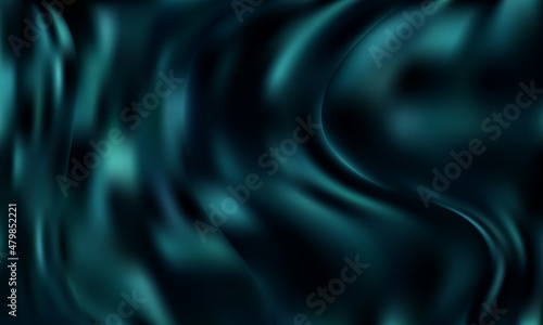 abstract background luxury blue cloth or liquid wave or wavy folds of grunge silk texture satin velvet material or luxurious background.
