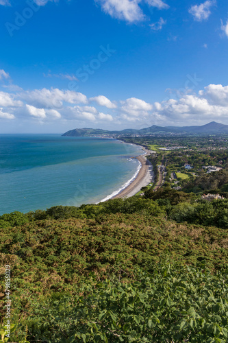 Photography A view from Killiney Hill over Dublin Bay, Ireland
