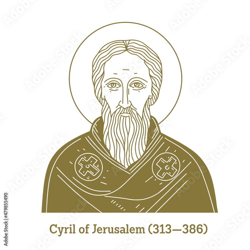 Cyril of Jerusalem (313-386) was a theologian of the early Church.