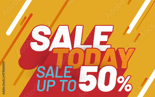 Abstract sale banner color for special offers sales and discounts
