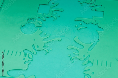 Fotografie Polymer flexographic printing plate