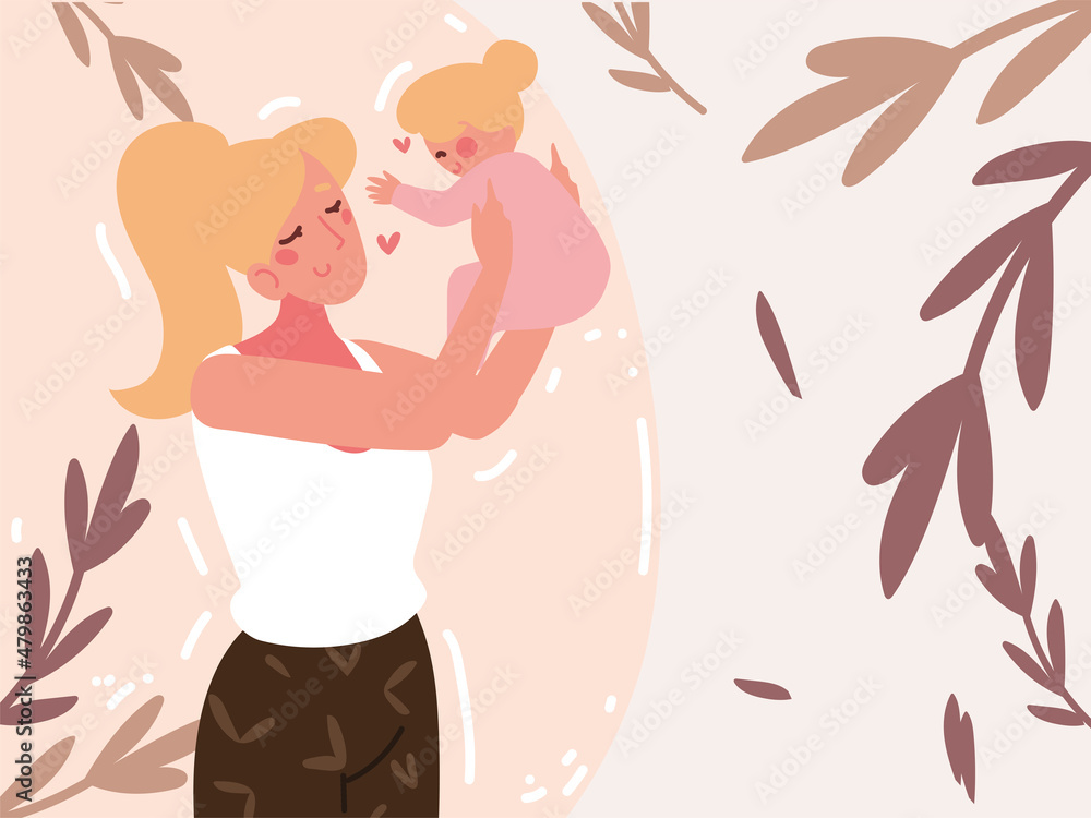 mother playing baby girl mother playing baby girl