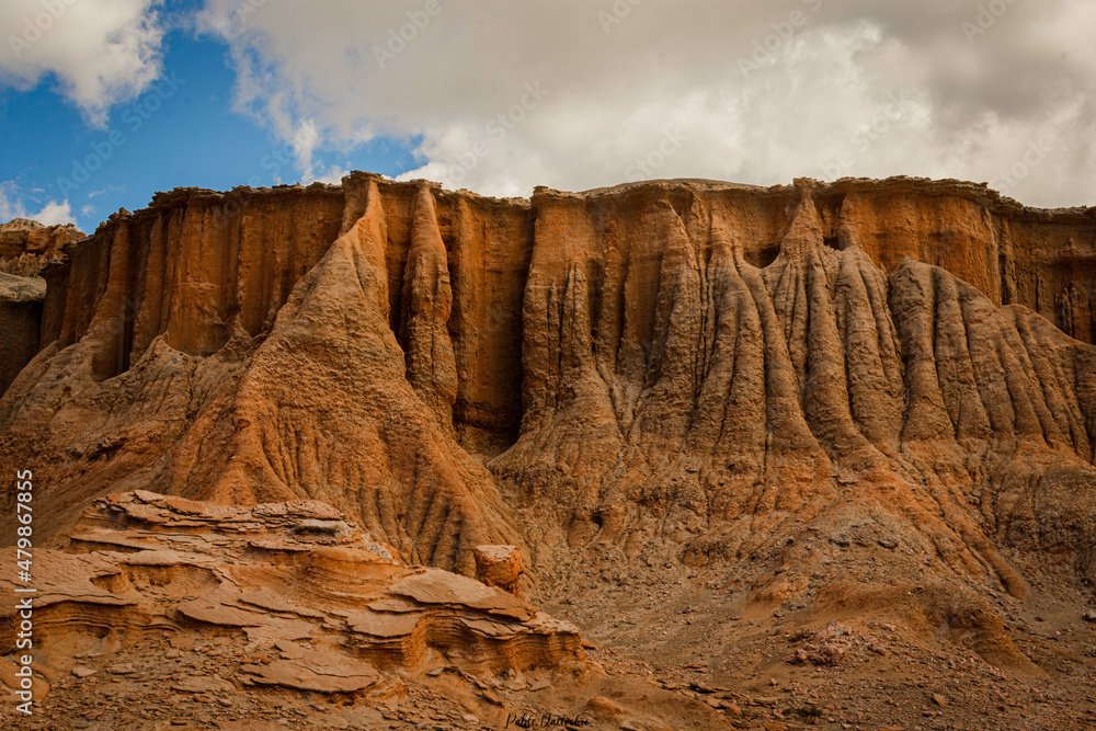rocas coloradas desierto paisaje viaje rocas deformes piedras deformes