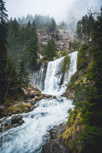 Cascade du Cirque de Saint-Meme  Savoie  Alpes  France