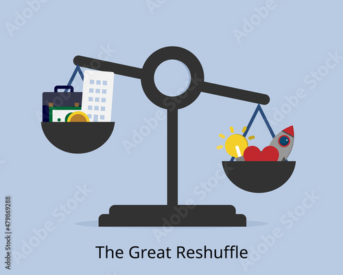 the great Reshuffle for those who want meaning over money or preparing for the career paths that best match their needs photo
